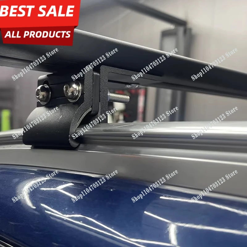 Hot-selling multi-purpose modified all-aluminum roof rack cross bar platform clamp fixing claw