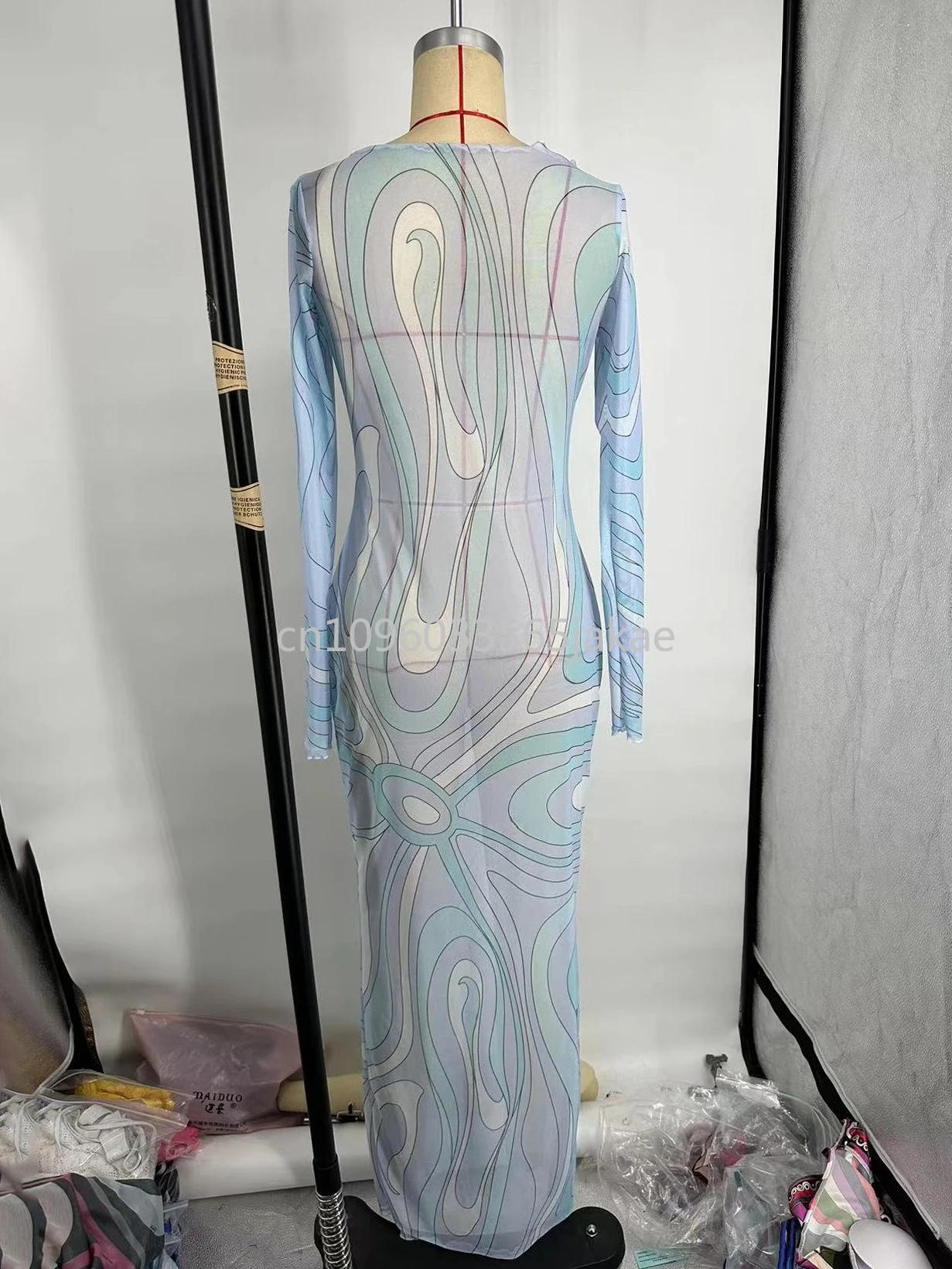 Luxusmarke Strand Mesh Röcke Designer Marke Stirnband Schal Bikini Set