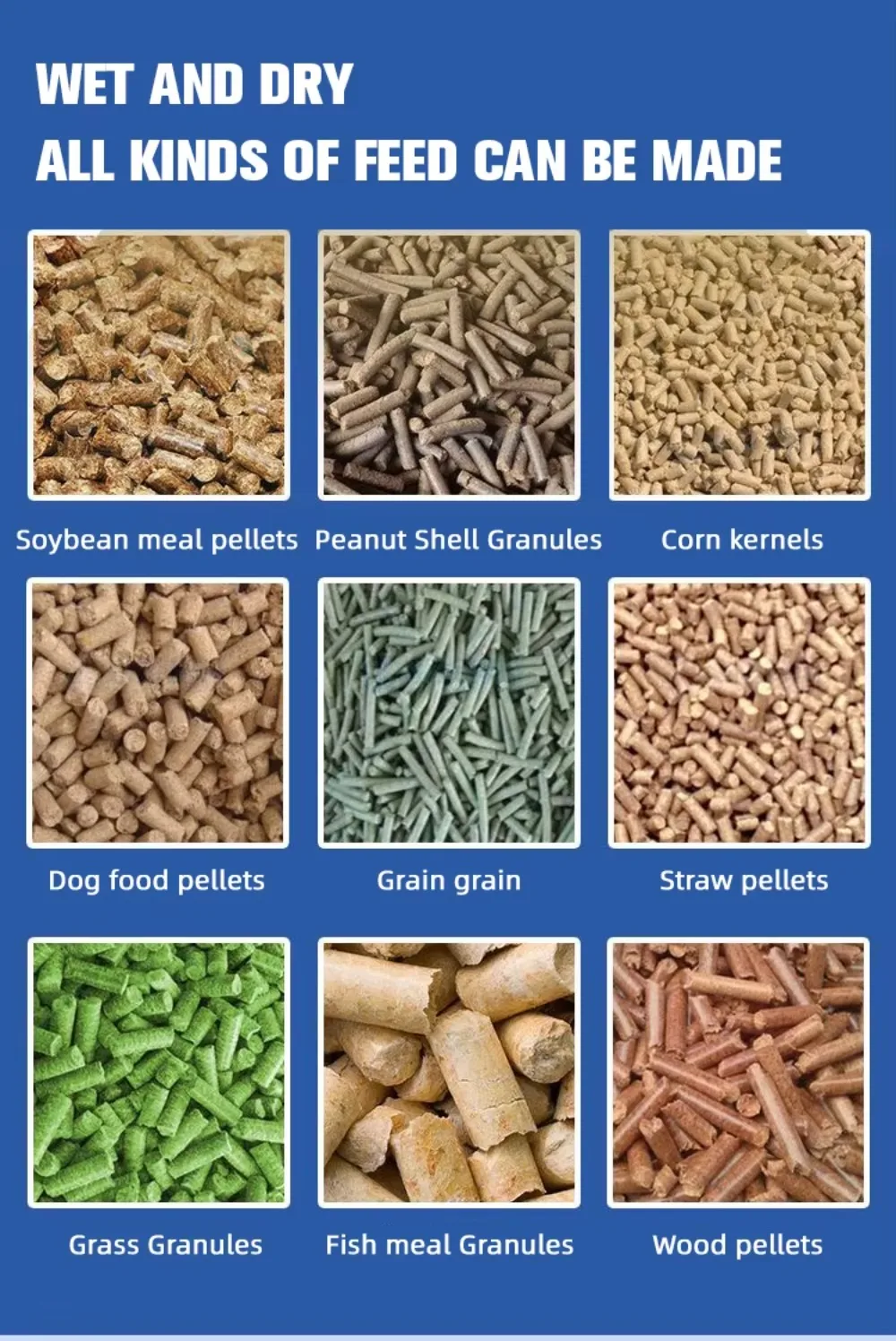 Farm Wholesale Fish Feed Pellet Machine Flat Die Poultry Feed Horse Livestock Feed Pellet Machine Supplier