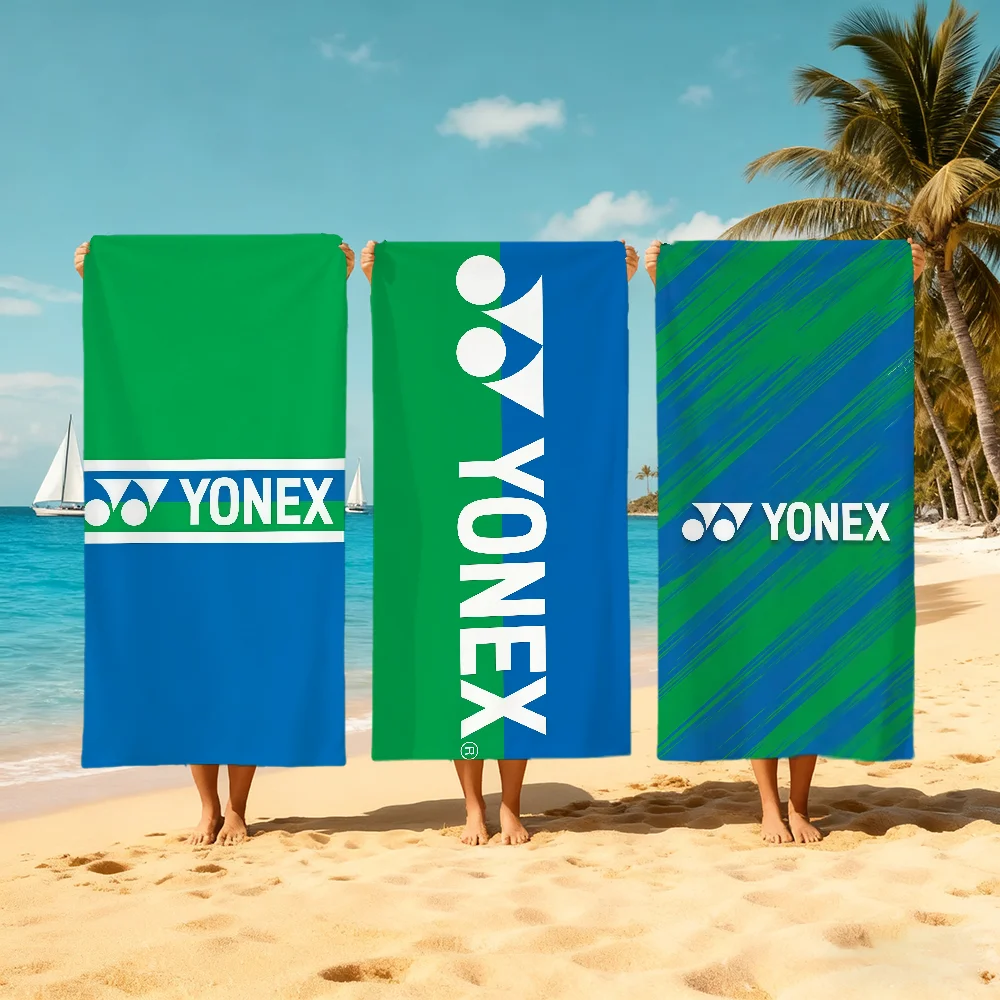 Sports Brand Y-Yonex-x logo Towel Beach Quick Dry Soft Pool Towels Gift for Travel Gym Shower Camping sports
