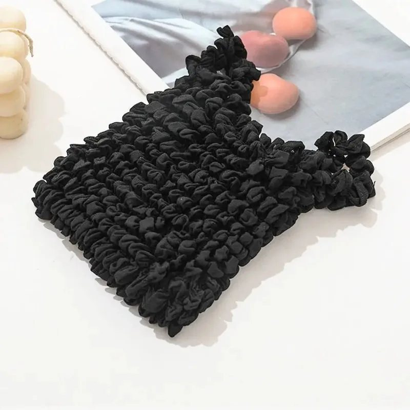 

Fold Pleated Storage Bag Magic Expansion Bubble Elastic Paddy Mini Large Capacity Shopping Flexible Stretch Bags