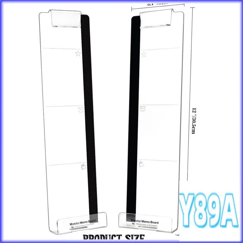 Bacheca multifunzione GO Bacheca trasparente per computer Bacheca per computer Scrivania per computer