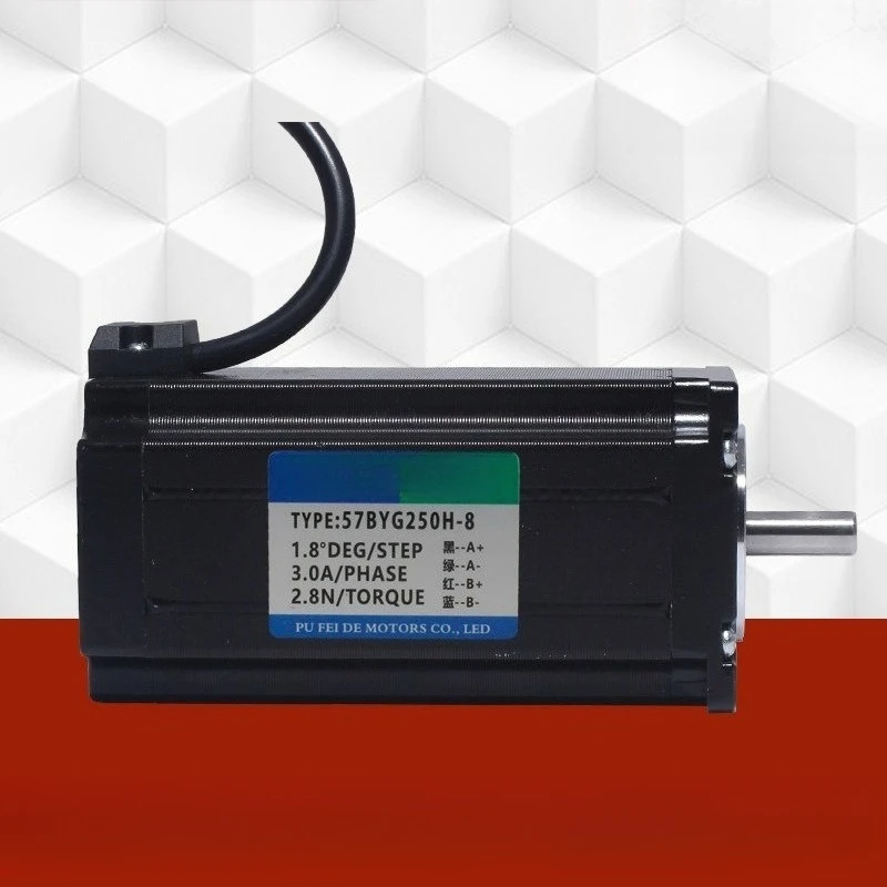 57 stepper motor/112mm stepper motor/57BYG250H torque 2.8N two-phase mixed 3.6N