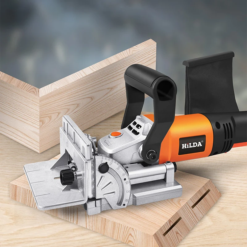 Wielofunkcyjna frezarka do drewna MIK-ZK5-100 - narzędzie do wpuszczania, obróbki paneli i łączenia drewna.