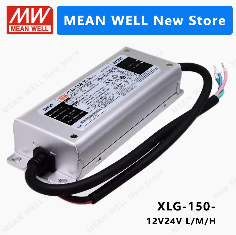 MEAN WELL XLG-150 XLG-150-12-A XLG-150-24-A XLG-150-M-AB XLG-150-H-A XLG-150-H-AB  MEANWELL XLG 150