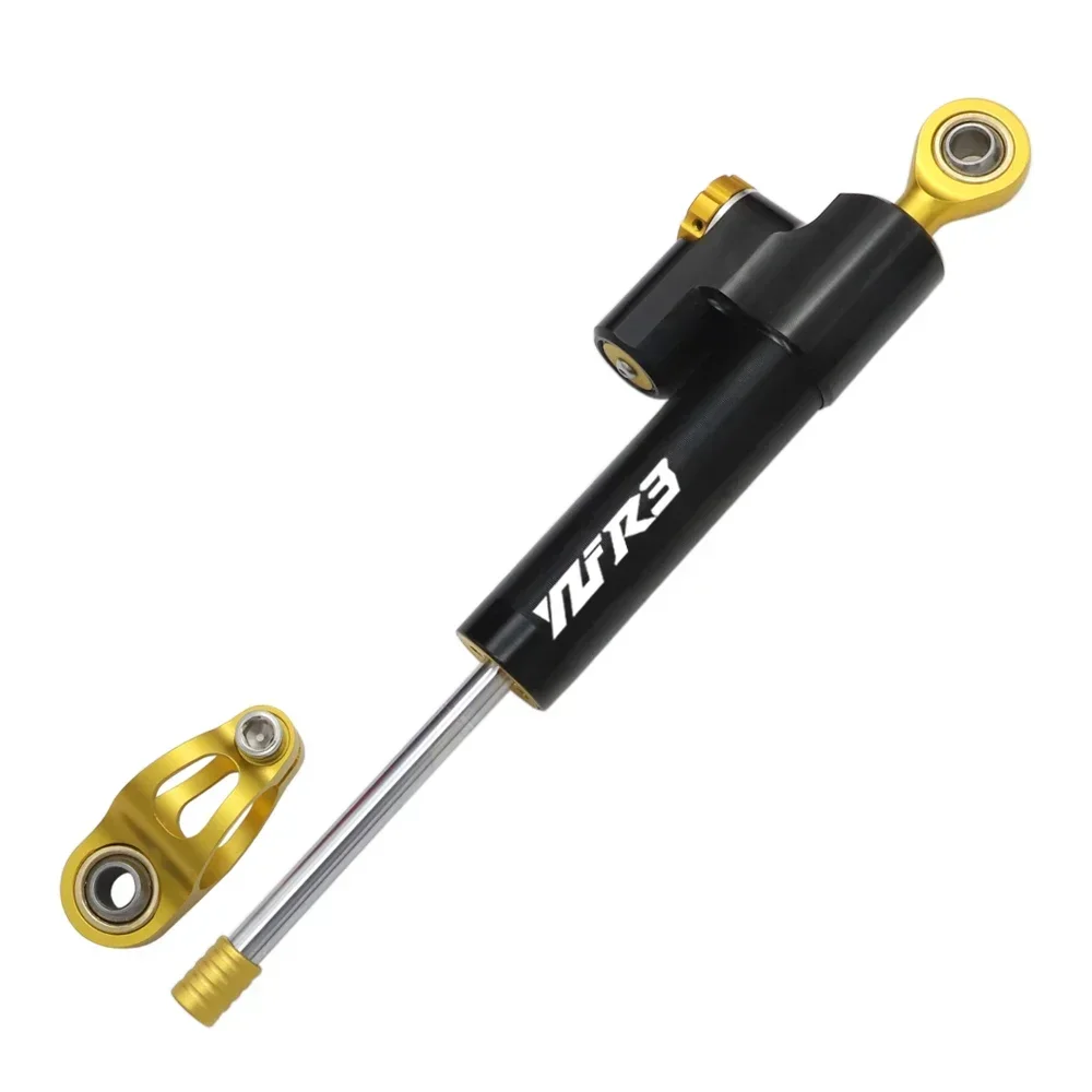 

YZF R3 R6 CNC Steering Damper Stabilizer Linear Reversed Safety Control For NINJA 400 Motorbike Motorcycle Bikes Over 600cc