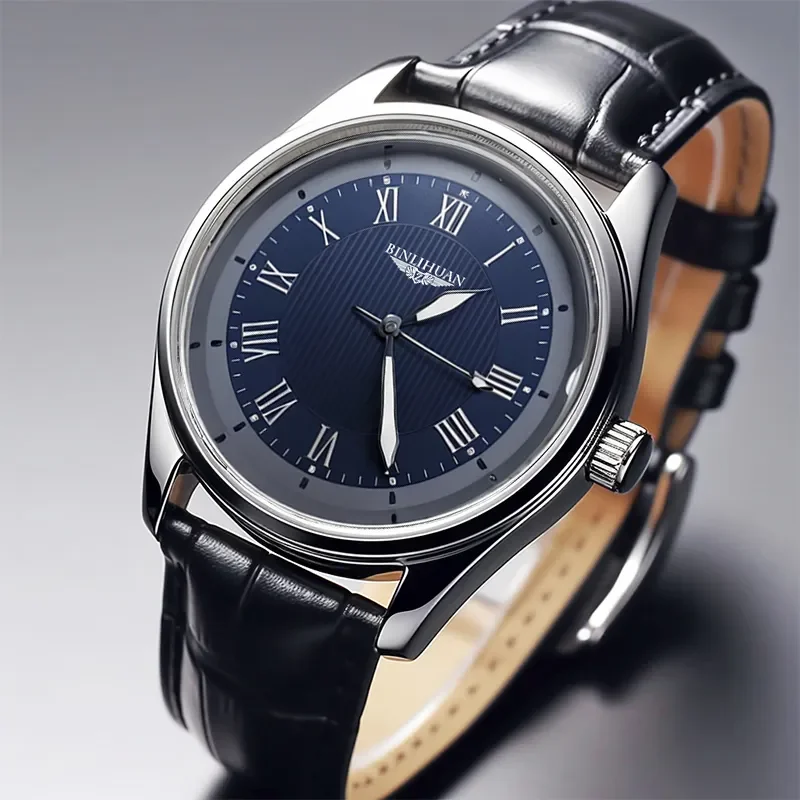 أفضل ماركة رجل ساعة اليد الفاخرة الأعمال مقاوم للماء ساعة رجالية للرجال كوارتز 2025 ساعة جديدة ساعات رجالية جلدية reloj وسيم