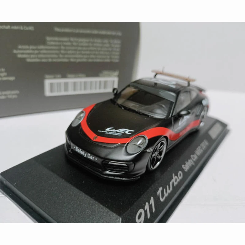 

Minichamps 1/43 911 Turbo безопасная машина WEC 2018, модель автомобиля из сплава, коллекция, дисплей, игрушки, подарки, сувениры
