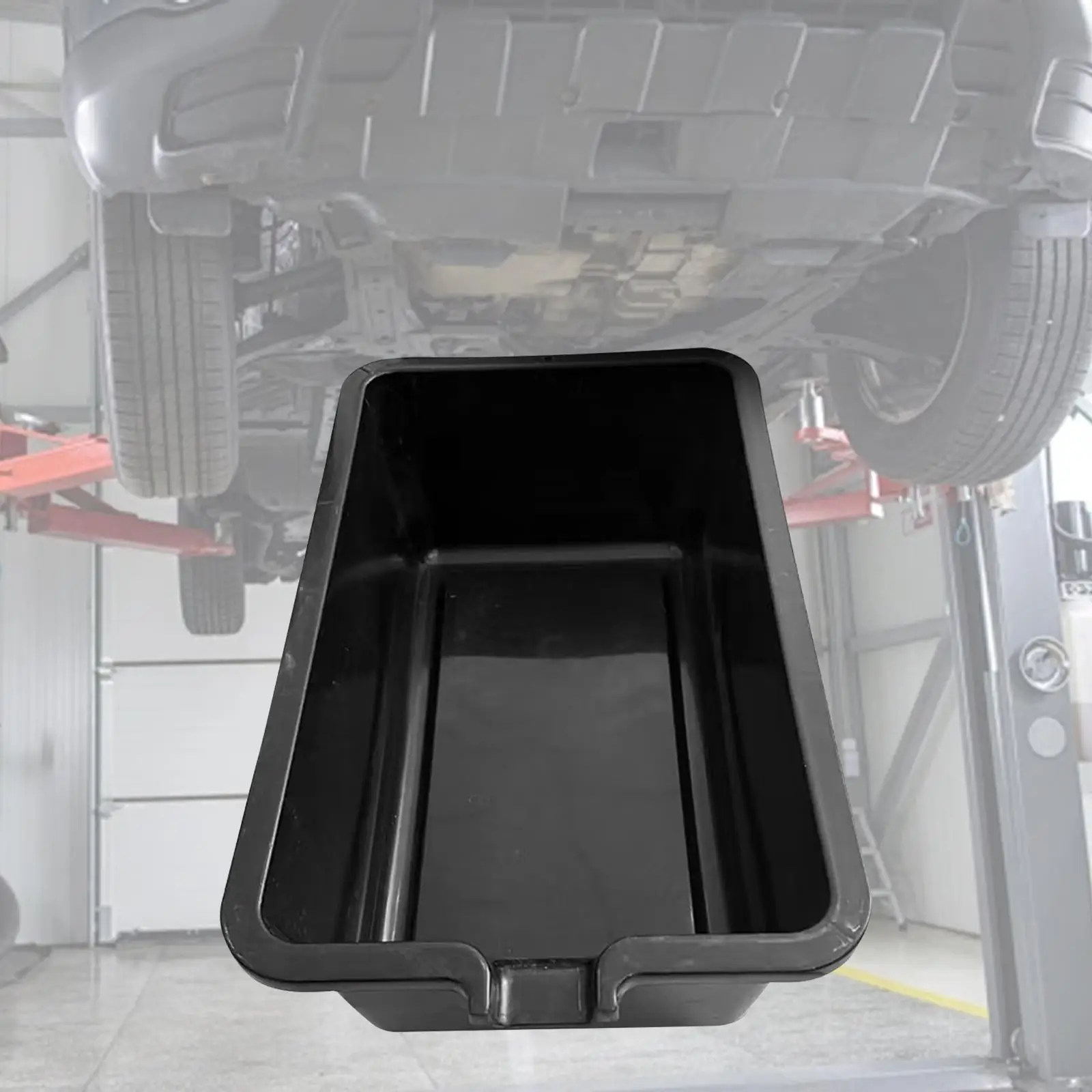 Oil Drain Pan Thickened Maintenance Multifunctional 6L Waste Oil Collection Tray for Garage Changes Repairing Part Cleaning
