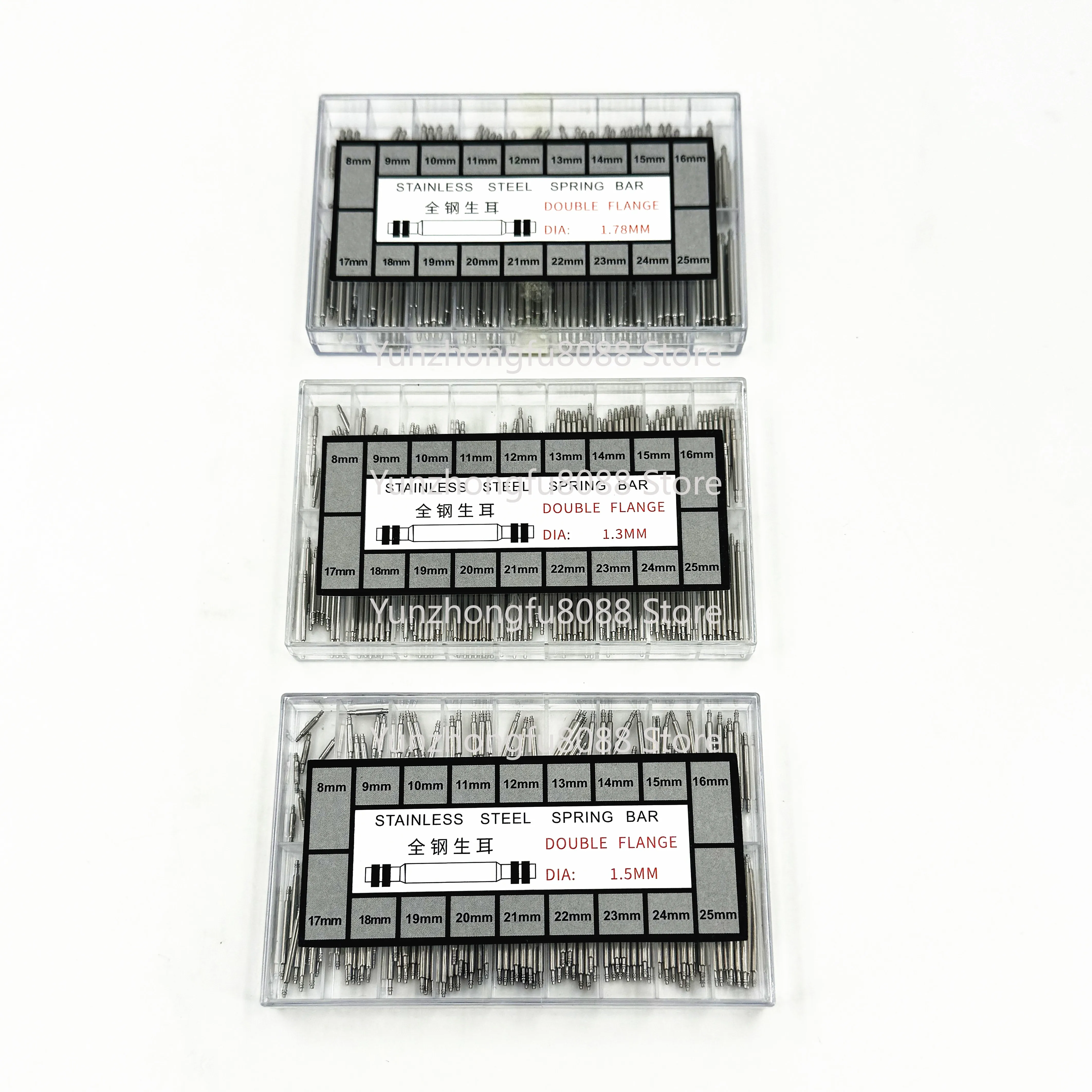 High Quality 180PCS Case 1.3mm 1.5mm 1.78mm Stainless Steel Connector Strap and Dial for Quick Release Bare Ears