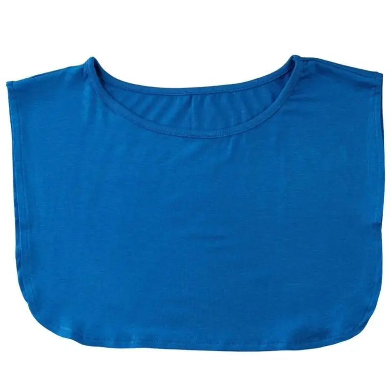 

39BB Adjustable Antiexplosion Faux Collar Insert Low Cut Neckline Cover Protectors