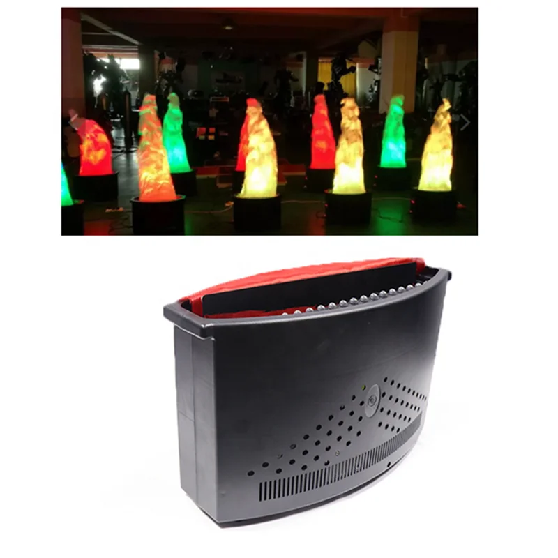 Topflashstar Wireless Remote Control Flame Lights For Party Bar Silk Fire Flame Effect Light Safe Flame