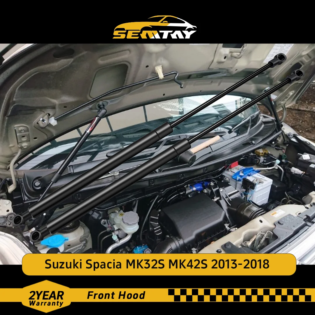

SEMTAY Hood Struts for Suzuki Spacia MK32S MK42S 2013-2018 Bonnet Lift Assist Spring Shocks Supports Vehicle Accessory