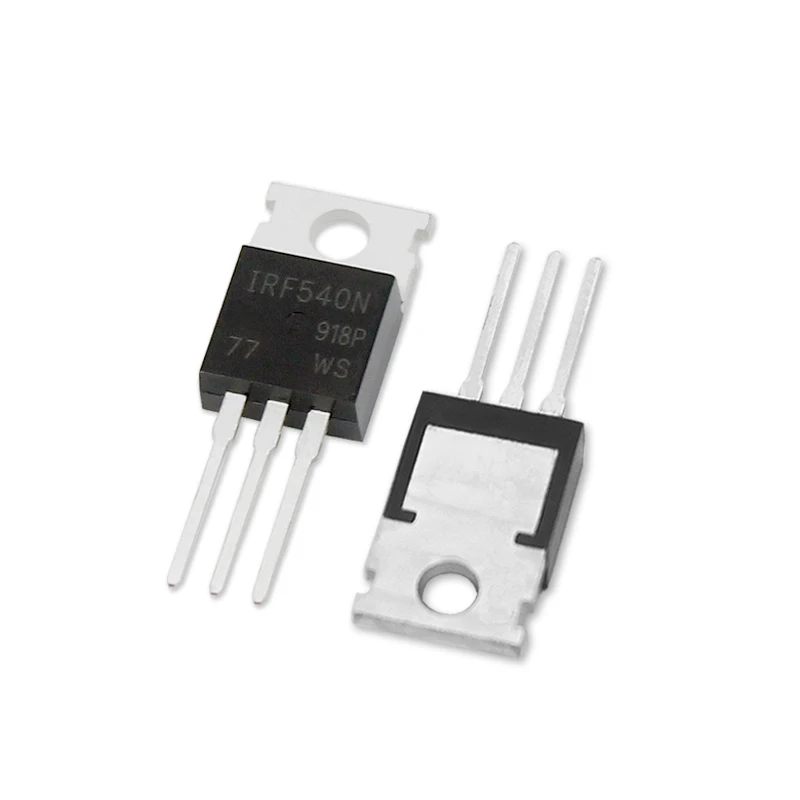 5pcs IRF540 Transistor 540 IRF540PBF TO220 MOSFET MOSFT FETs 100V 33A TO-220 Field Effect Transistors Set Electronic Component