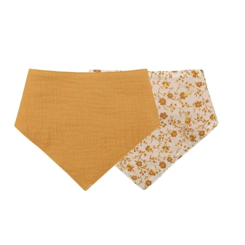 

Infant Feeding Bib Floral Print Babies Bibs Sleeveless Dirtyproof Infants Aprons 425F