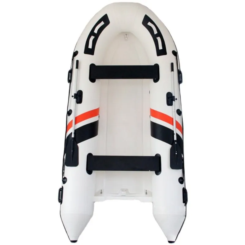 

3m 6RIB Aluminum-Magnesium Alloy PVC RIB Boat Inflatable Kayak for Outdoor Camping Mountaineering & Fishing