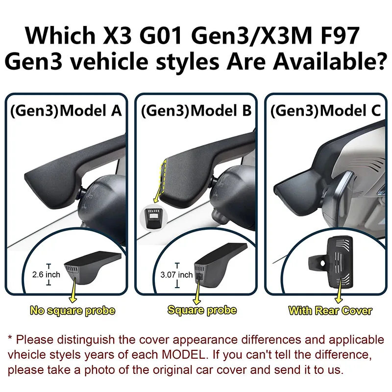 Multi-Shell Option Car DVR Dual Recording Front And Rear 3PIN Plug-In Power Instrument