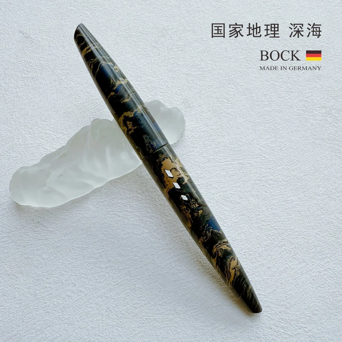 SELMY Hand Made Cumberland Hard Rubber Gemany F Nib BOCK NO.6 Nib Füllfederhalter Geschenke Schreibwarenbedarf Iridium Stifte