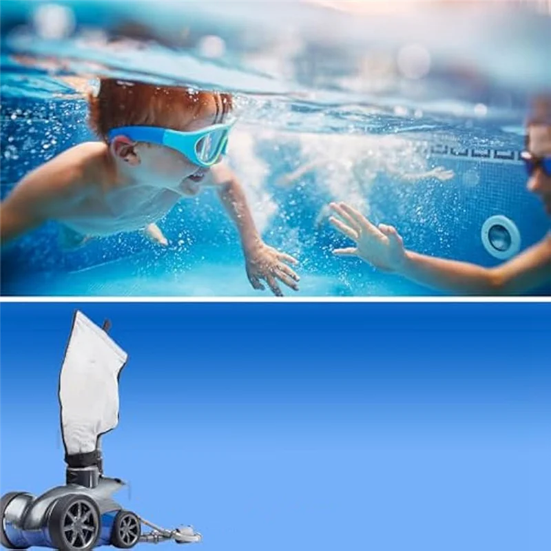 

AD30-3Pcs Pool Cleaner Bag For Pentair Racer Automatic Pool Cleaner 360228 & LS 360330, Pool Cleaner Vacuum Debris Bag