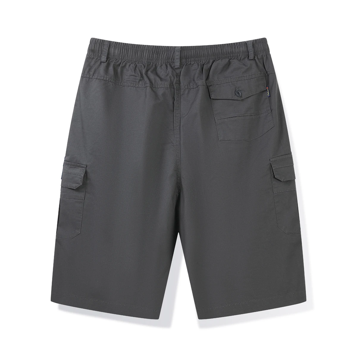 

HE New Faion Men's Casual Loose Straight Leg Seven-Foot Pants Breathable Moisture-ng Comfortable Polyester Fiber