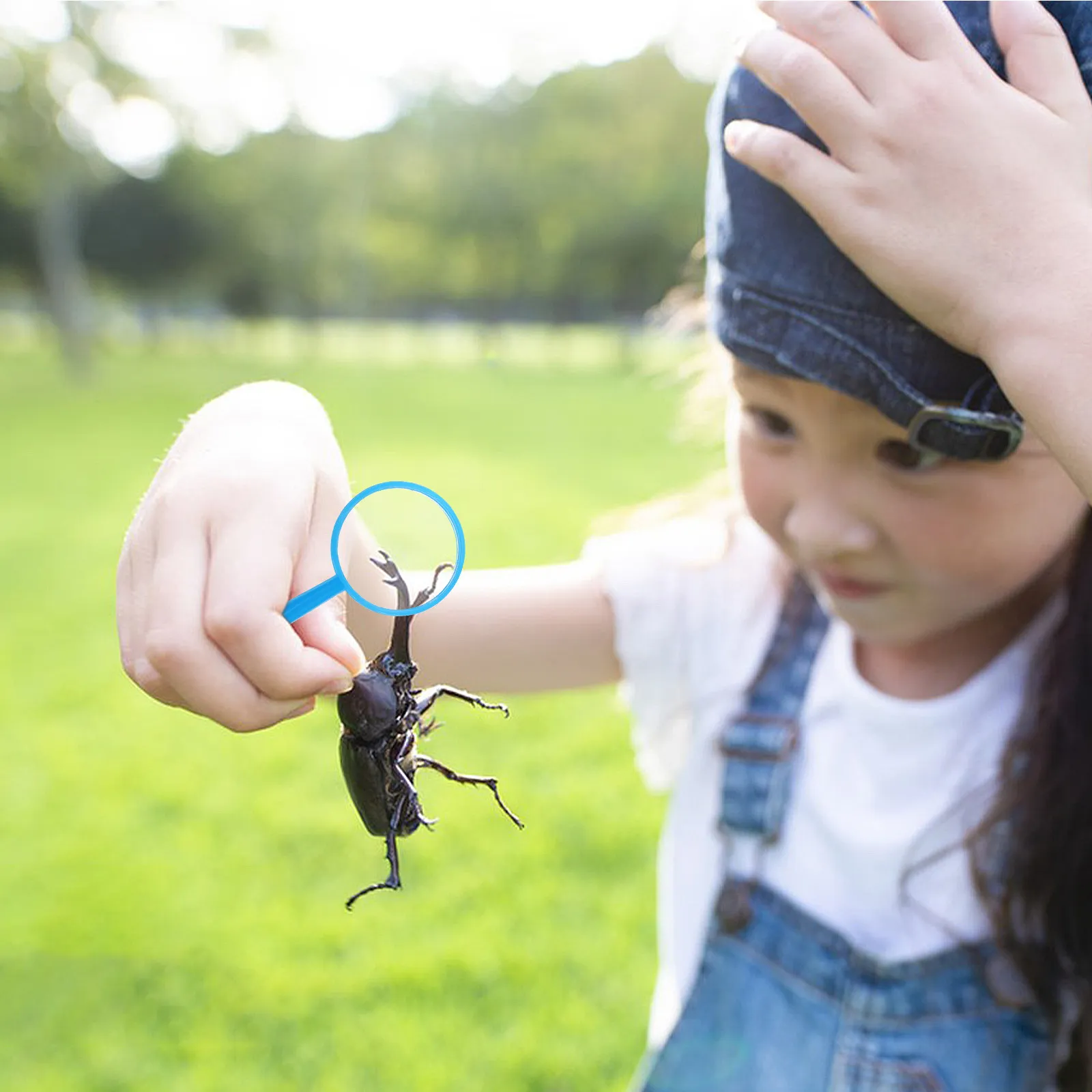 

72Pcs Colorful Handheld Magnifying Glass for Reading Crossword Stamps Coins Repair Miniature Engraving Tools Party