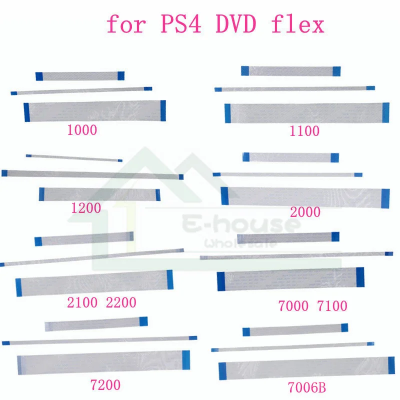 For PS4 1000 1100 1200 2000 7000 7006B Console DVD Driver Repair Big Motor Flex Laser Head Len Flex Disk Motor Flex Cable