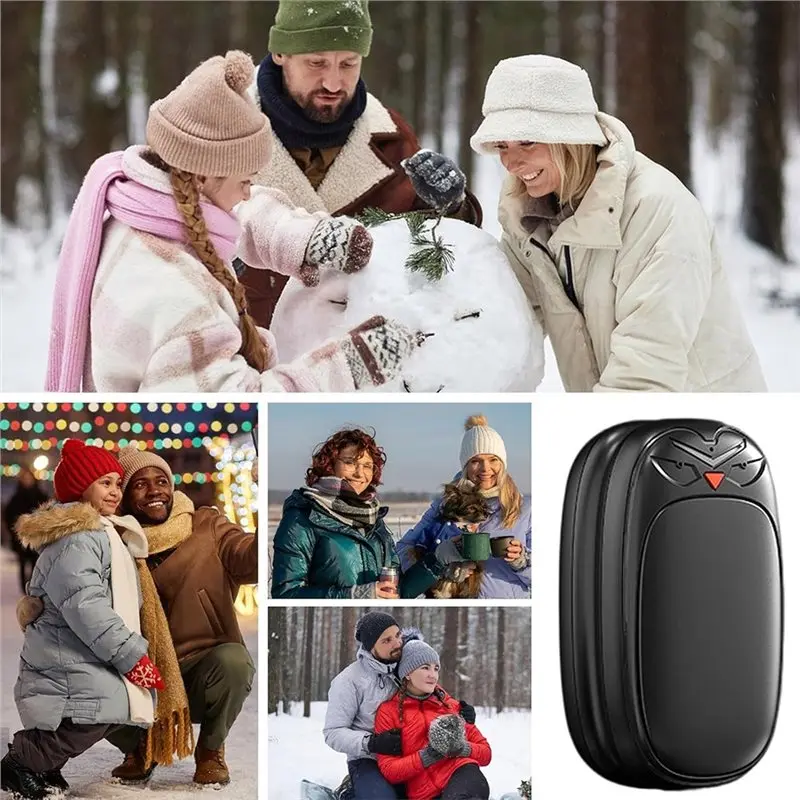 Przenośne, ładowalne ogrzewacze do rąk UNCL z magnesem, kompaktowe ogrzewacze kieszonkowe do biura, domu i podróży.