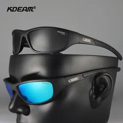 KDEAM Óculos de Sol Polarizados Masculinos Novos Óculos Coloridos Óculos de Condução Caminhadas Camping Pesca Ao Ar Livre Gafas De Sol Lujo Hombre