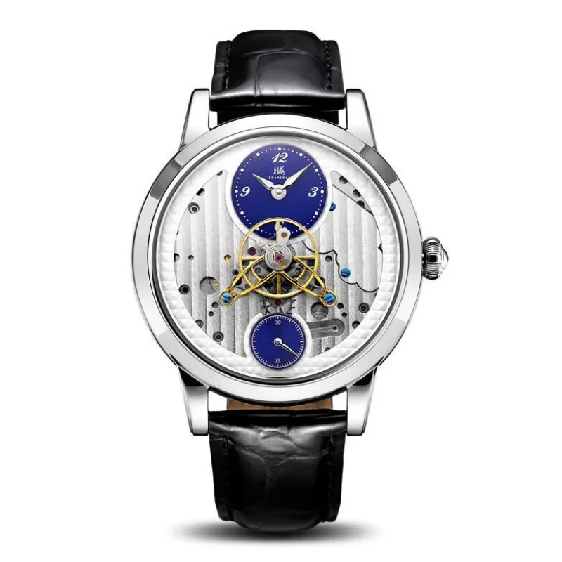 Shanghai Watch THE BUND Collection Men's Mechanical Watches Sky Dome Central Rotor Automatic Watch 42mm Case Sapphire Glass 958
