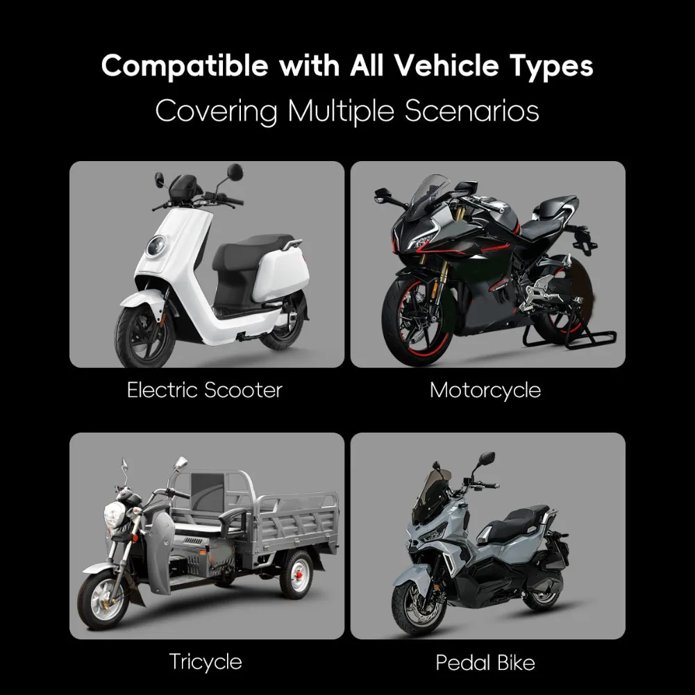 Motorcycle LED Headlight Fog Light White Yellow Dual Color with HL Beam for Night Visibility and Unique Appearance