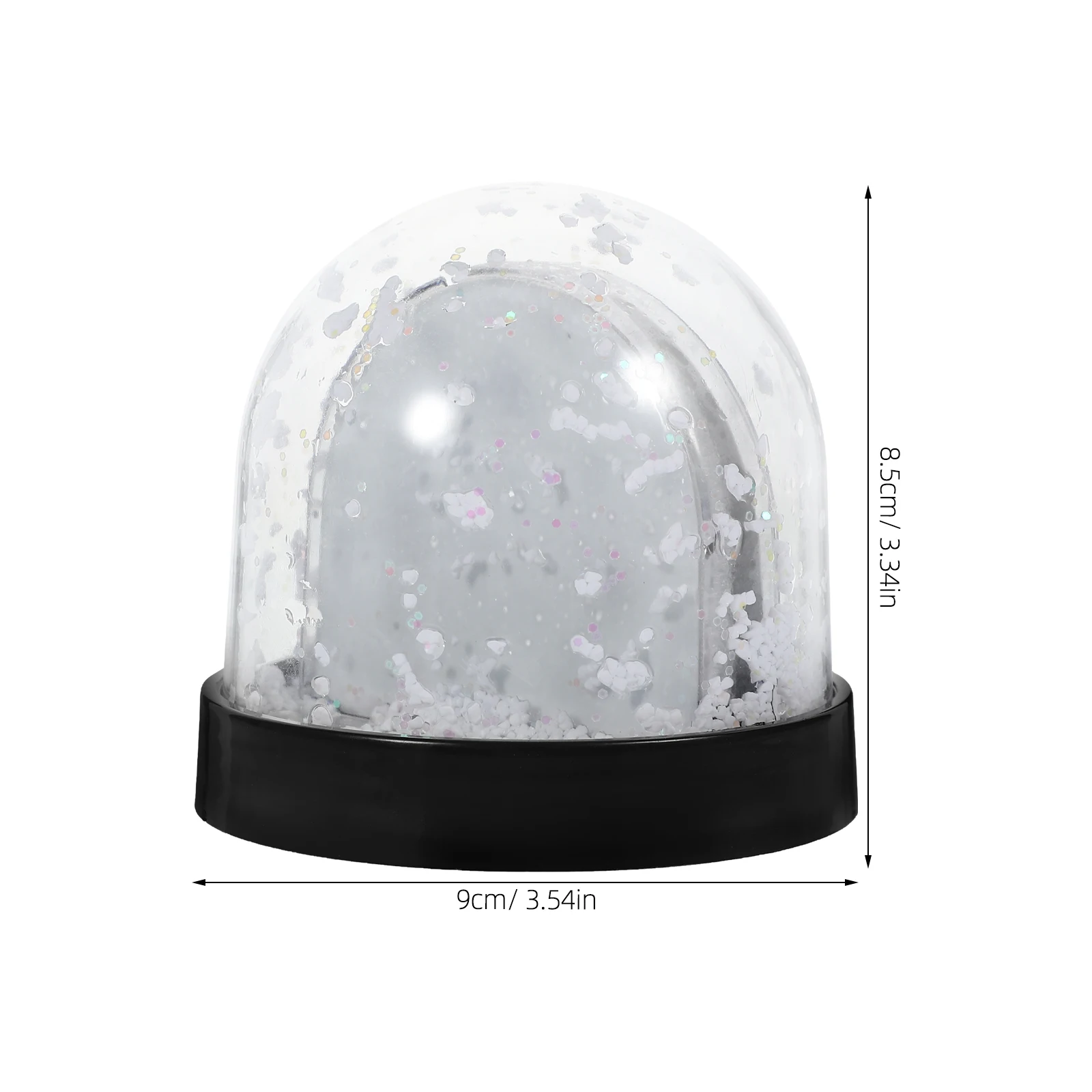 Plastic Snow Globe Photo Frame Gift