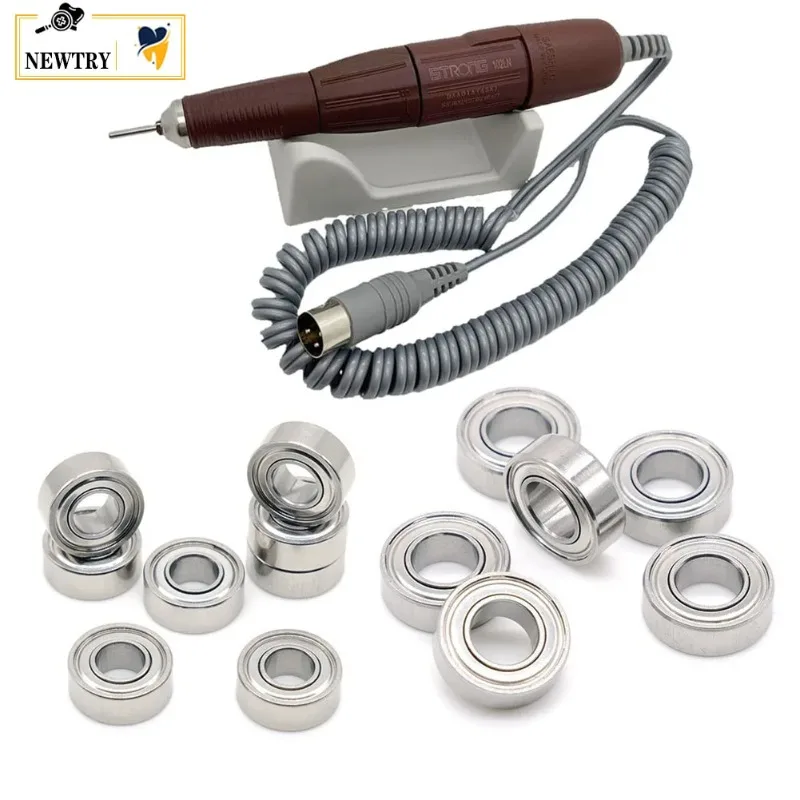 40Pcs Dental Lab Grinder Handpiece Ball Bearing For Dentist STRONG 102L 106L Marathon Polish Micromotor Nails Drill Machine Pen