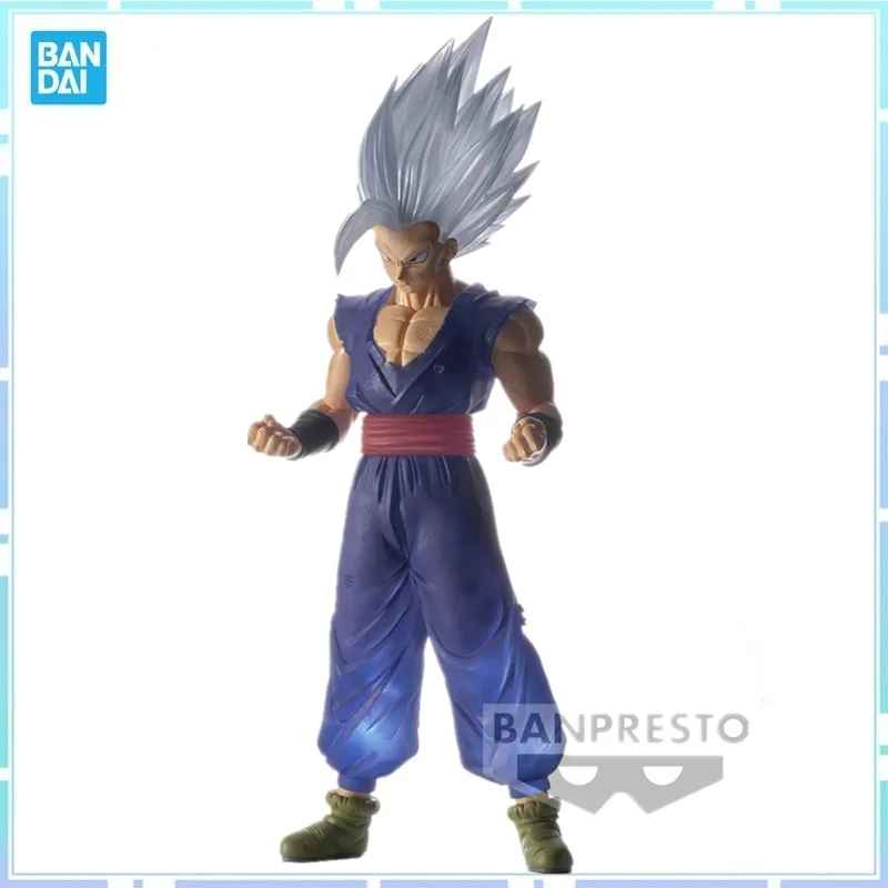 

Bandai Original Banpresto Anime Dragon Ball Clearise Super Super Hero Son Gohan Action Figure Model Toys Collectible Gift