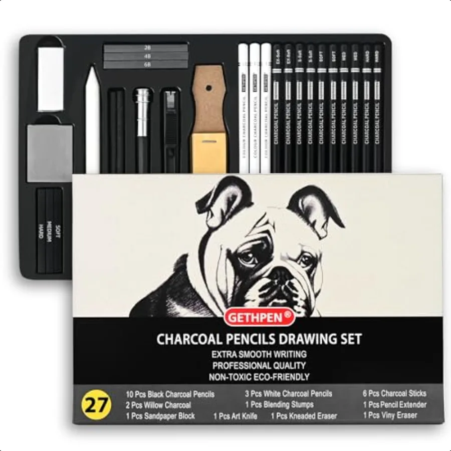 27 Piece Charcoal D… - image