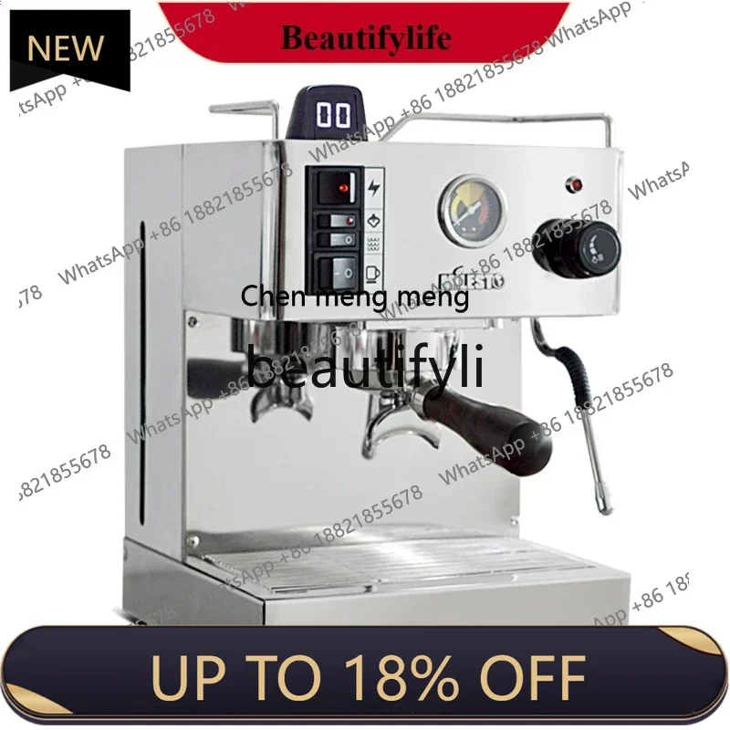 Classic household Italian semi-automatic coffee machine