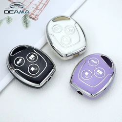 TPU Key Cover for Ford MONDEO FIESTA FOCUS C-MAX S-MAX TRANSIT KA GALAXY 3 Buttons Remote Holder Case Fob