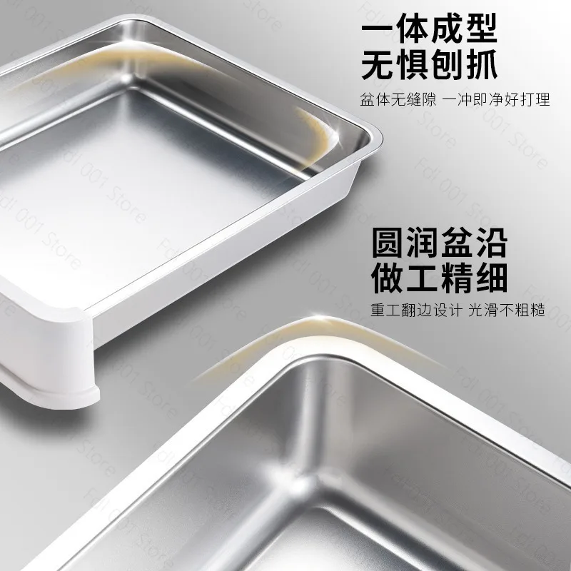 Stainless Steel Fully Enclosed Cat Litter Box Drawer Anti-Splash Top Entry Pet Toilet
