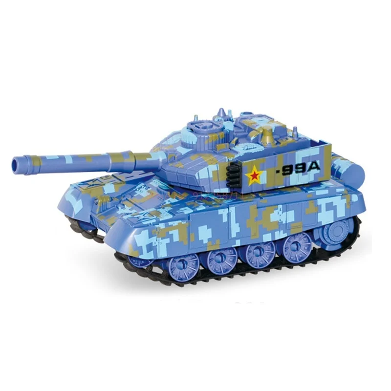 Tracked Rc Tank Electric Shooting Boys Battle Armored Vehicle Remote Control Combat Toy Military Crawler Durable Model
