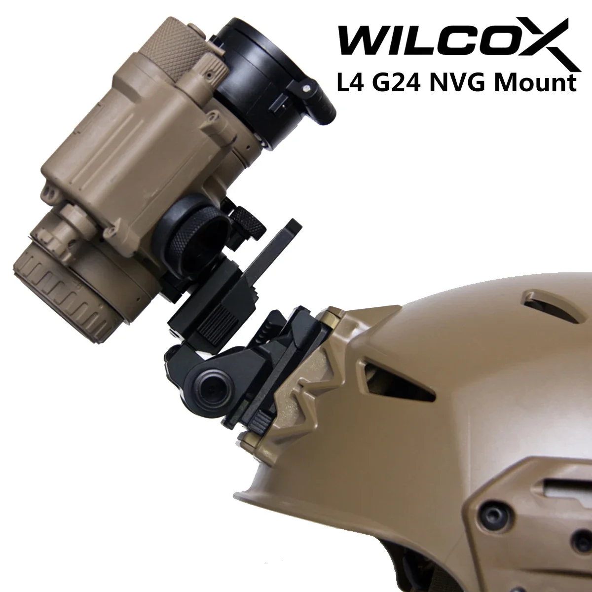 Metal L4 G24 L4G24 NVG Wilcox Mount Bracket Holder For PVS15 PVS18 GPNVG18 Goggle Night Vision Stent Skip Fast OPS Helmet Parts