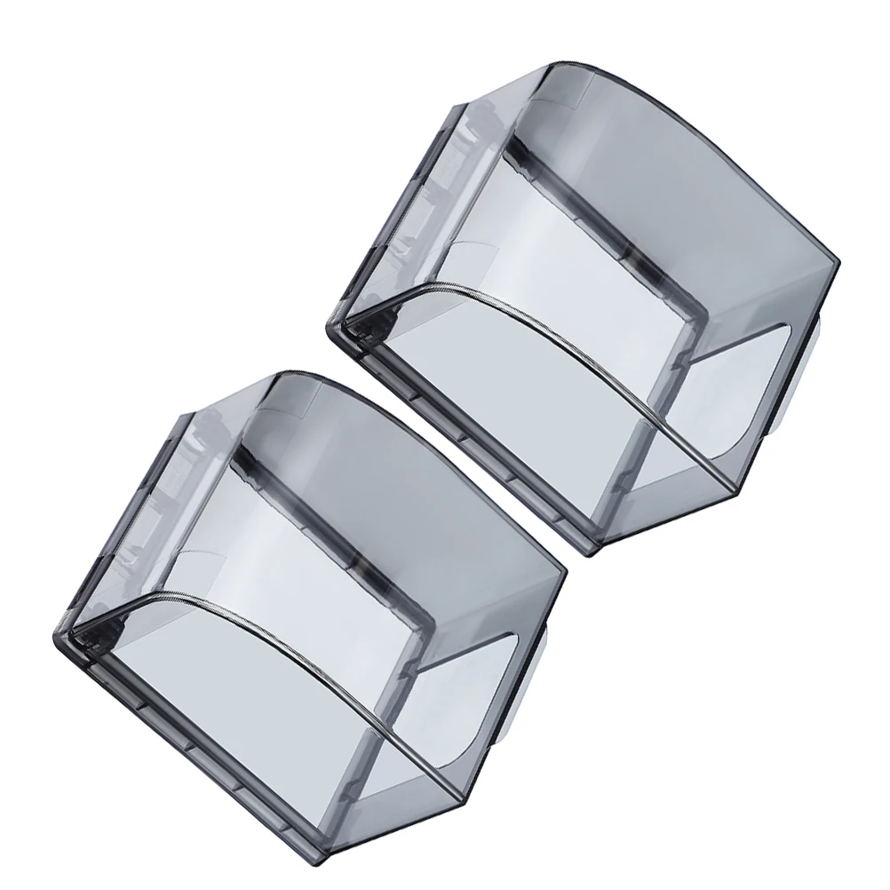 

2 шт. всепогодные крышки для розеток, уличные крышки для электрических розеток, водонепроницаемые защитные вилки, прочный пластик, универсальная посадка