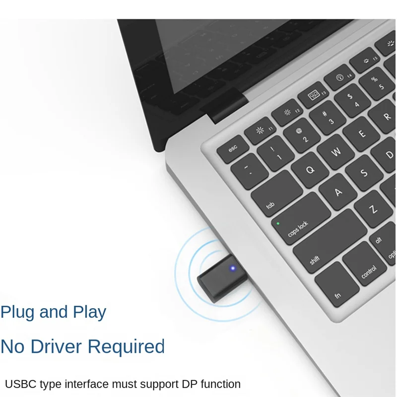 JABS-LE áudio lc3 bluetooth 5.4 aptx-ll/hd tipo-c adaptador de áudio de música estéreo sem fio com auracast para pc tv ps4 transmissor