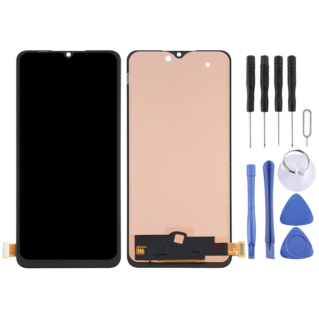 TFT Material LCD Screen and Digitizer Full Assembly (No Fingerprint Identification) For Vivo Y7s /Y9s / IQOO Neo /