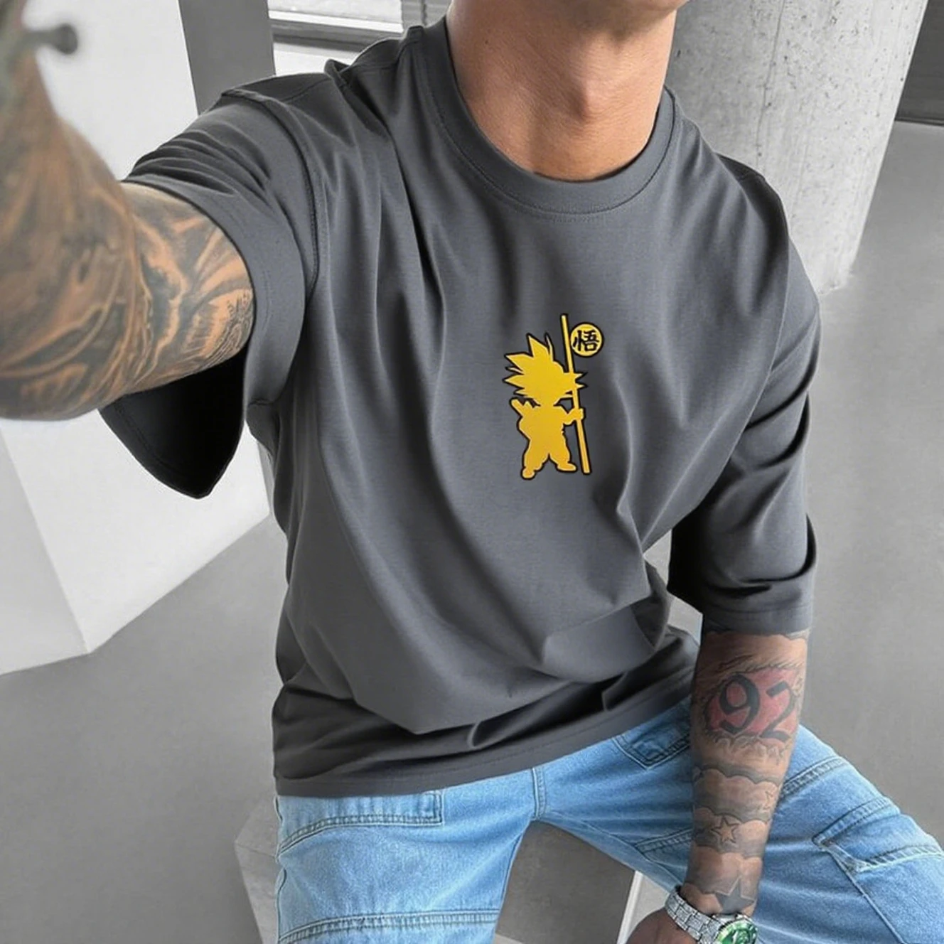 للجنسين لعبة دراغون بول Z جوكو أنيمي الجرافيك تي شيرت الرجال النساء قصيرة الأكمام المحملة الشارع الشهير الصيف المتضخم ملابس علوية غير رسمية Y2k الملابس #3