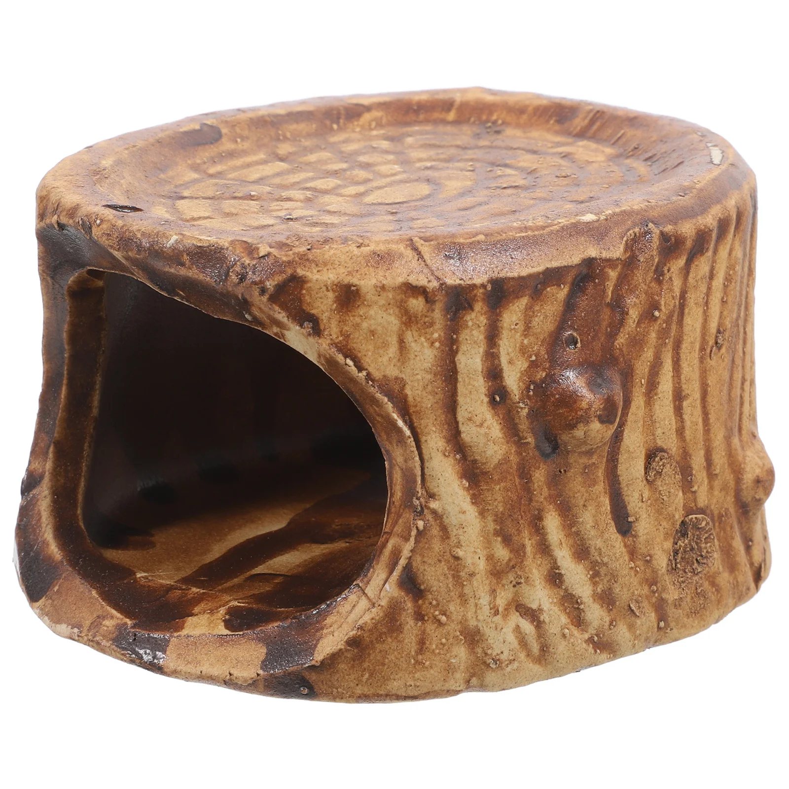 Gua Keramik untuk Akuarium, Tempat Persembunyian Ikan, Udang, Betta, Bentuk Kerucut, Dekorasi Terowongan, Habitat, Rumah Udang