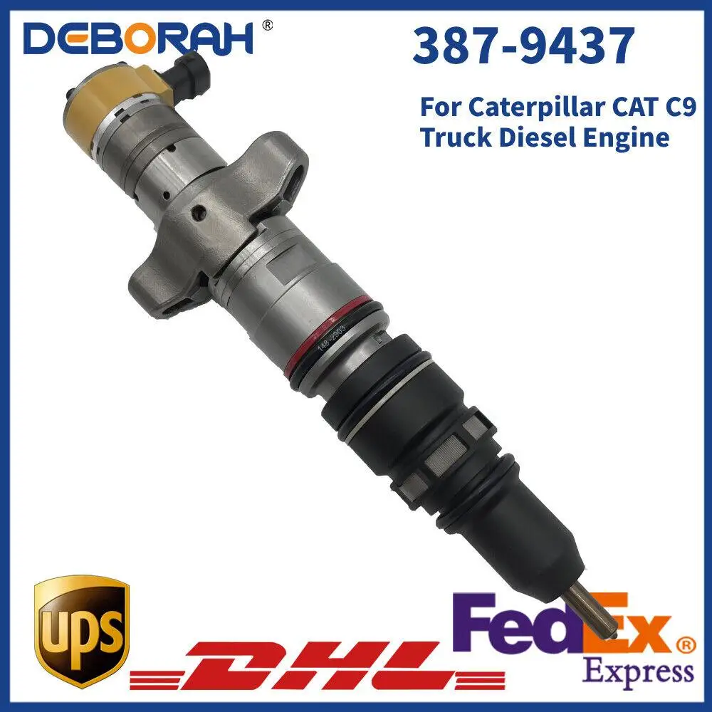 

387-9437 Common Rail Diesel Fuel Injector 10R-4844 For Caterpillar CAT C9 Truck Diesel Engine