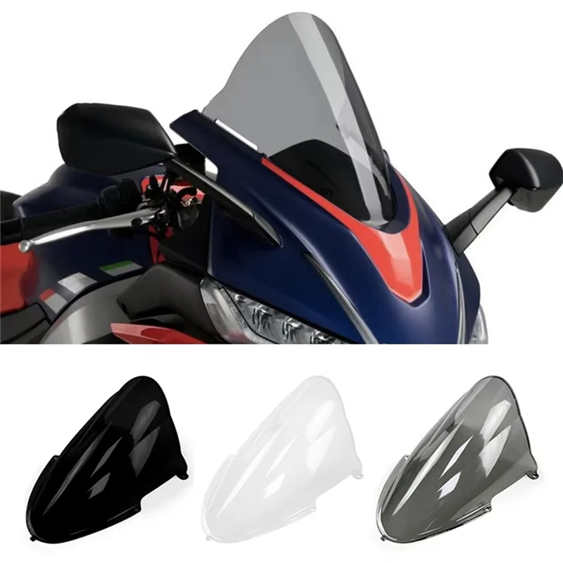 

Windshield Heighten Windscreen Wind Deflectors Fairing Cover For APRILIA RS660 2021-2024 Motorcycle Parts-ABQA