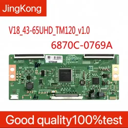6870C-0769A V18_43-65UHD_TM120_v1.0 T-Con Board For Display Equipment T Con Card Original Replacement Board 6870C 0769A