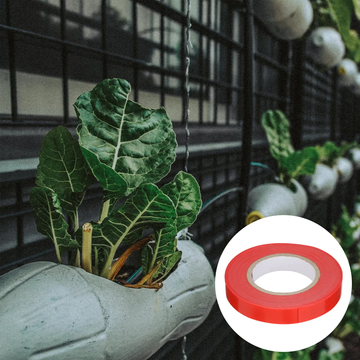 

10pcs 10 Rolls Plant Tie Tape 30M Universal Gardening Tying Machine Pvc Stretch Tape For Trees Vines Tomatoes Flowers Branches