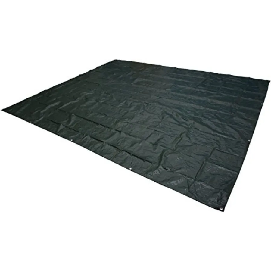 

Waterproof Multipurpose Camping Tarp with Reinforced Corners and Edges, Protective Cover, 9.5 x 11.3 Feet, Dark Green