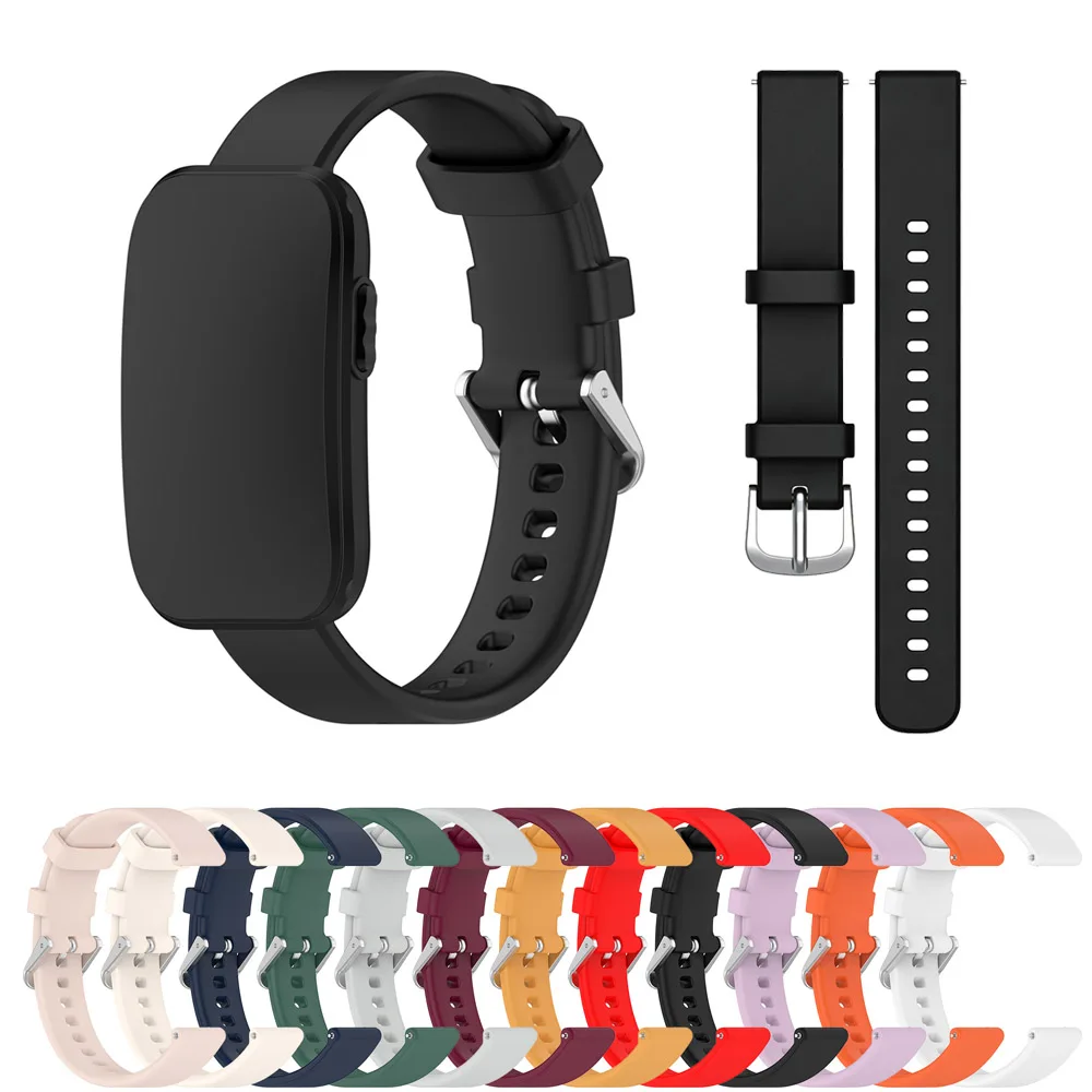 For Garmin CIRQA Smartwatch Strap Accessories Sport Silicone Replacement Pulseira Bracelet Correa Garmin CIRQA 14mm WristBand